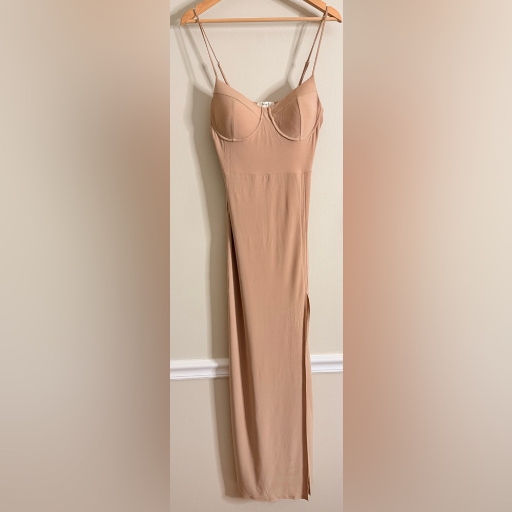 Love J USA Beige Bustier‎ Dress size Large
